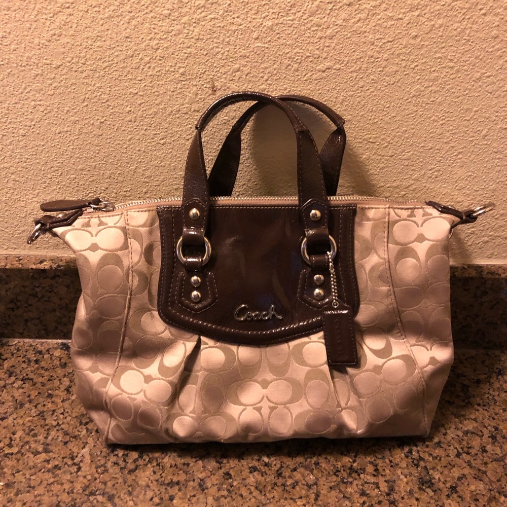 Coach hand bag